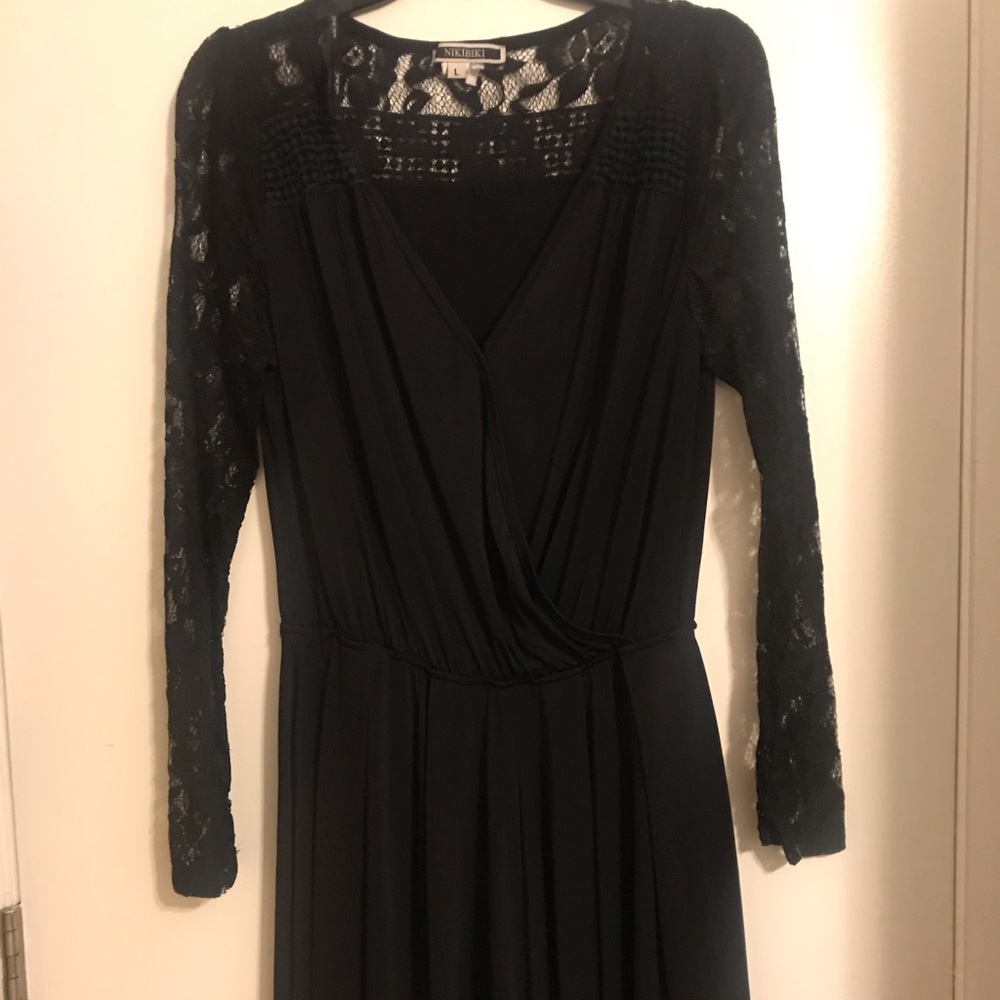 Black Lace Romper
